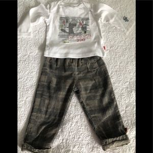 Baby Naartjie top and pants